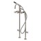 Aqua Vintage CCK8408DX Freestanding Tub Faucet with Supply Line, Stop Valve, Brushed Nickel CCK8408DX - alternate 1